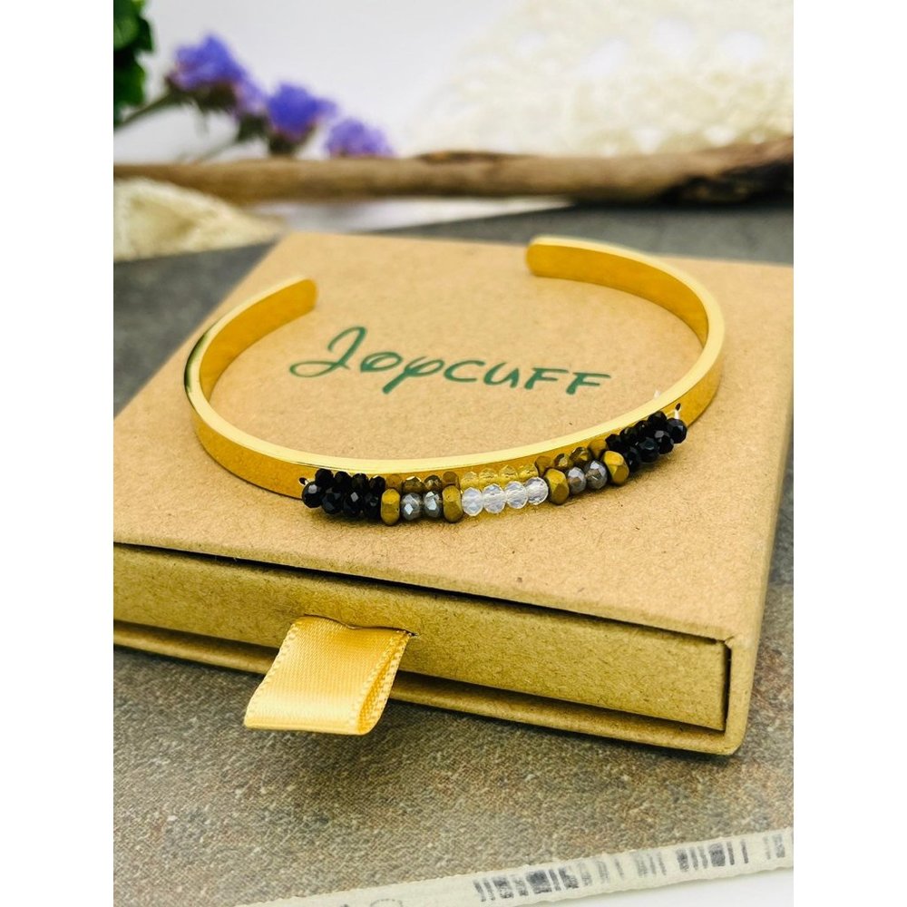 Joycuff beaded boho bangle - Picture 2 of 10